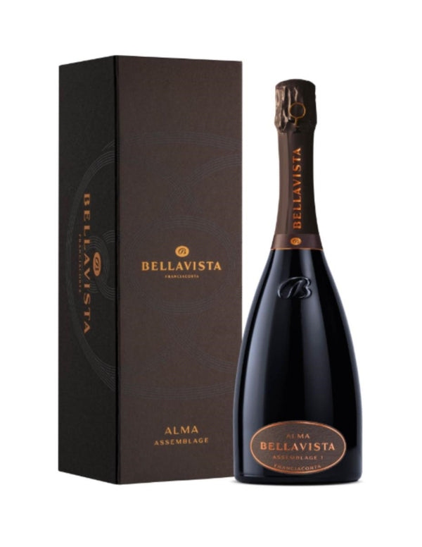 BELLAVISTA con astuccio Magnum Assemblage 2 Alma Gran Cuvée
