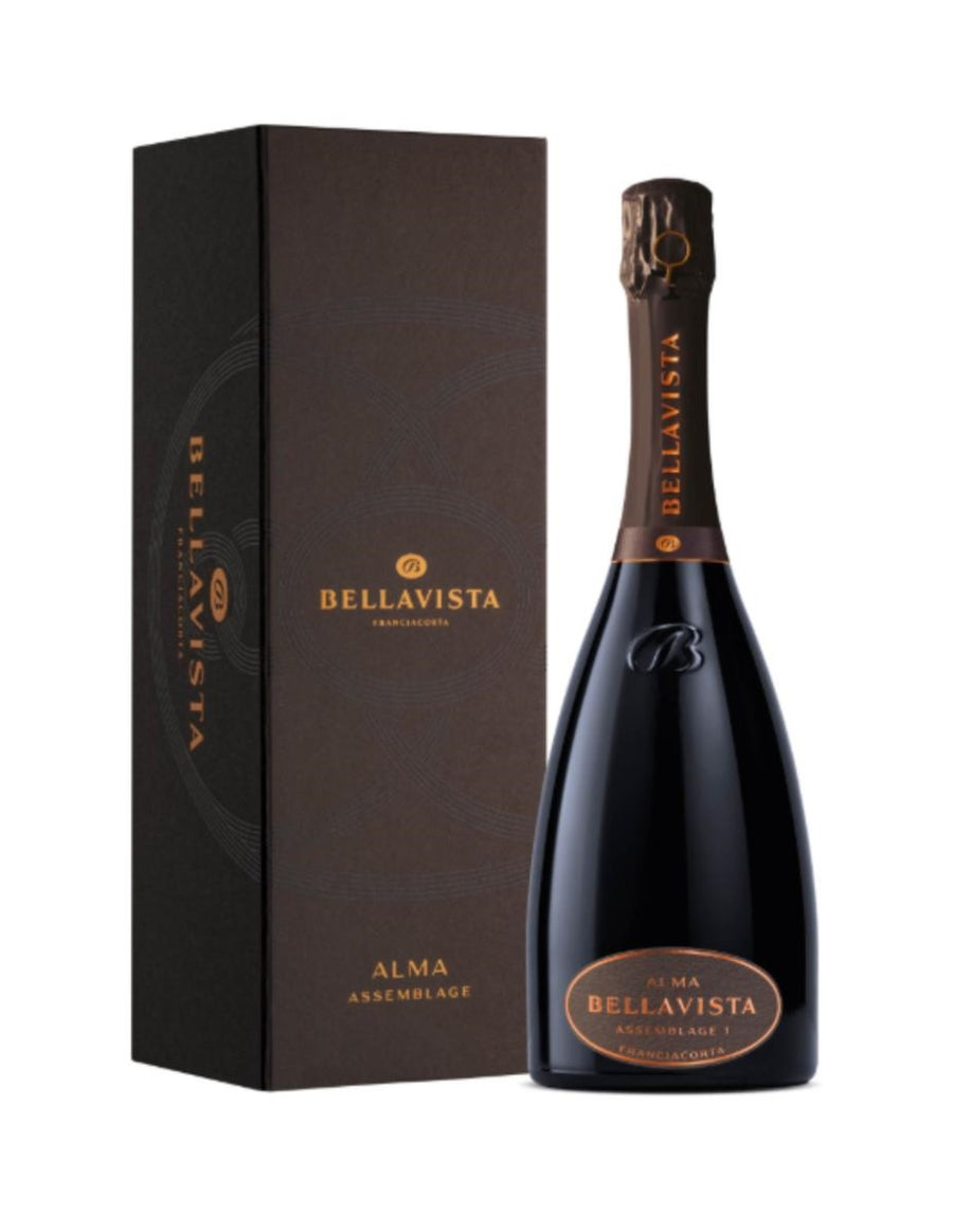 BELLAVISTA con astuccio Magnum Assemblage 2 Alma Gran Cuvée