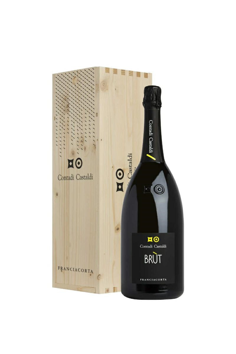 CONTADI CASTALDI Mathusalem 6 Lt Brut Franciacorta DOCG cassa legno