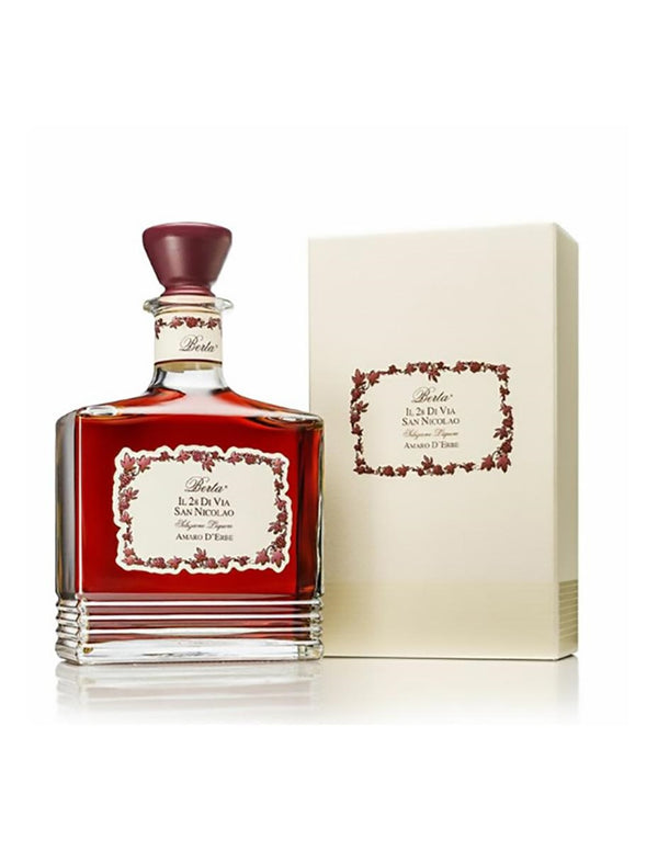 DISTILLERIE BERTA Amaro Il 28 di Via San Nicolao con astuccio