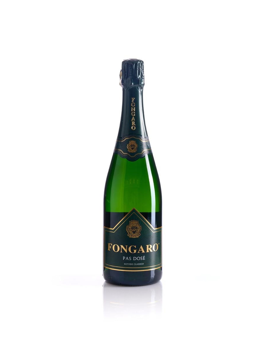 FONGARO Etichetta verde Spumante Pas Dose Monti Lessini Durello DOC