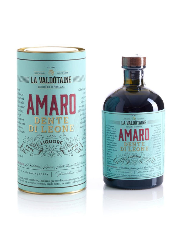 LA VALDOTAINE in tubo Amaro Dente di Leone - Distillerie FRANCOLI
