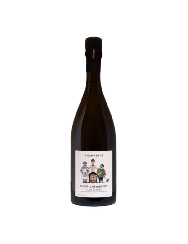 PINOT CHEVAUCHET Trois Monsieur Champagne Blanc de Noirs Extra Brut